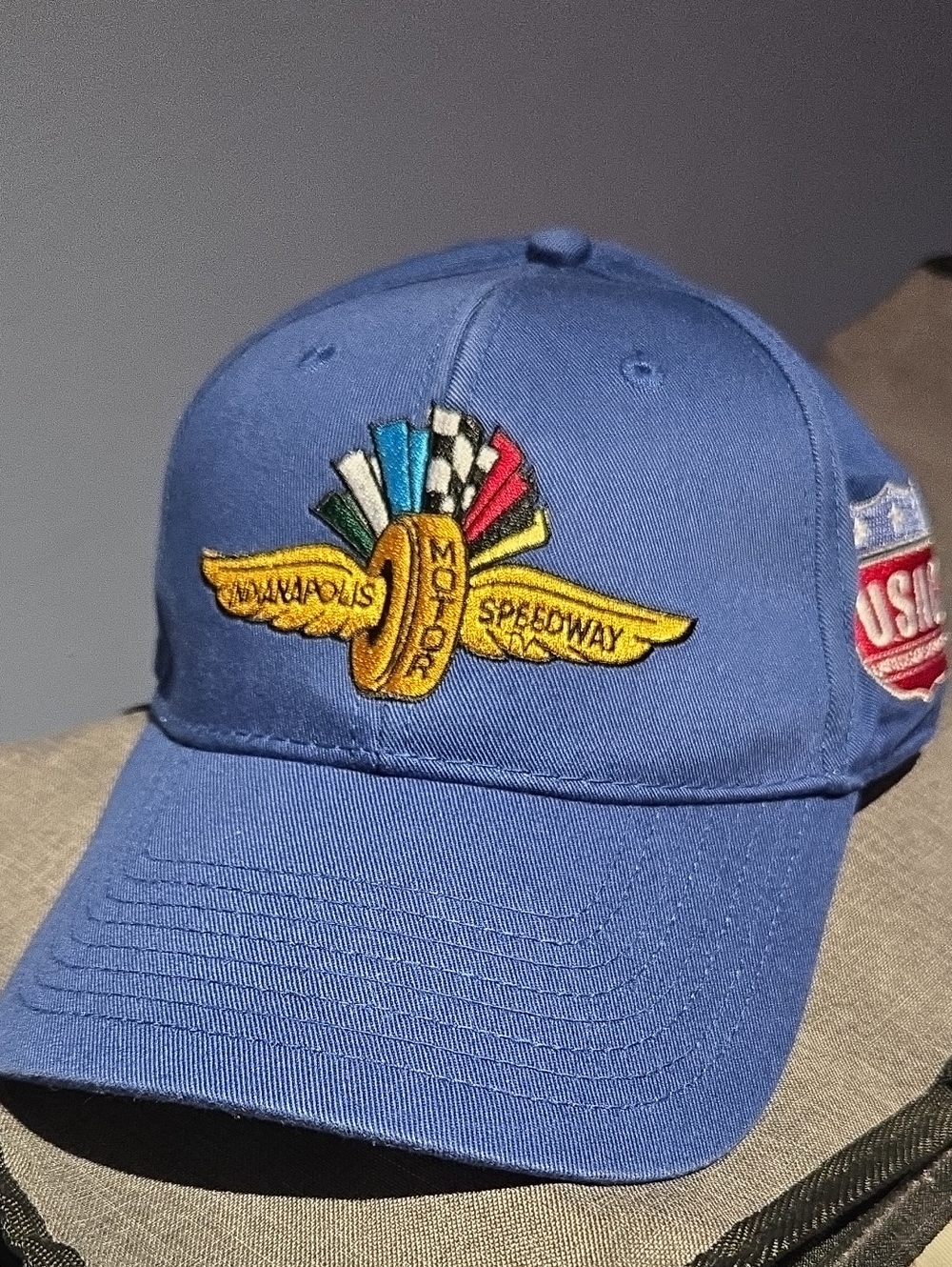 Indianapolis GP 2014 Navy Blue Cotton Baseball Cap